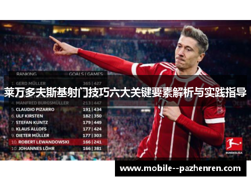 莱万多夫斯基射门技巧六大关键要素解析与实践指导